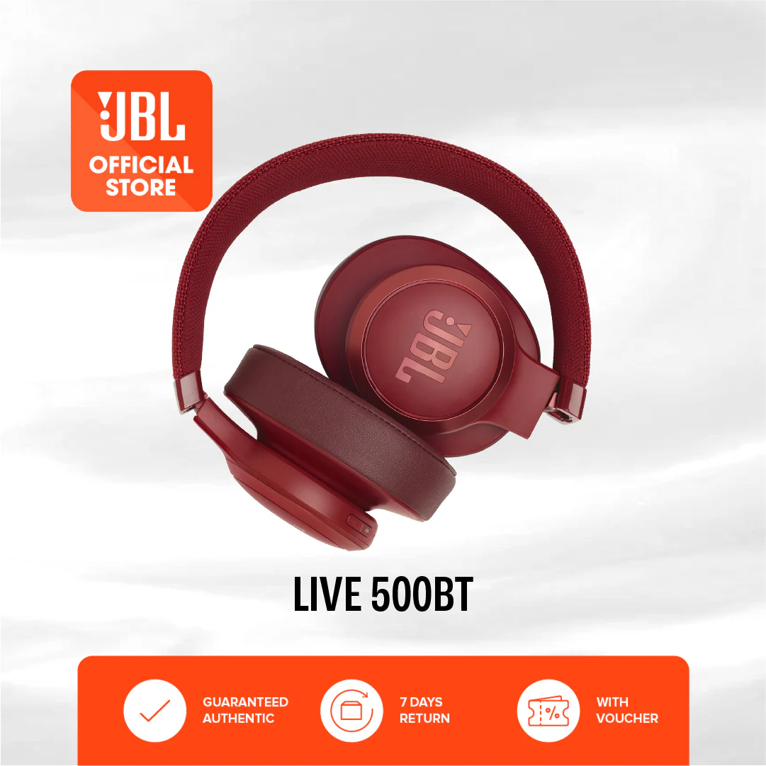 JBL Live 500BT Wireless Over Ear Headphones