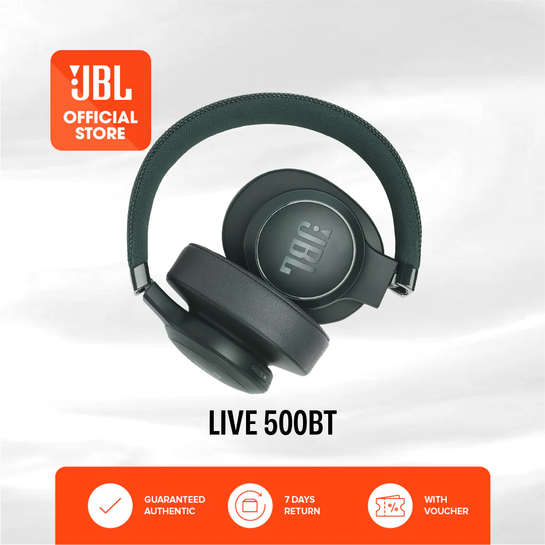 JBL Live 500BT Wireless Over Ear Headphones - Image 4